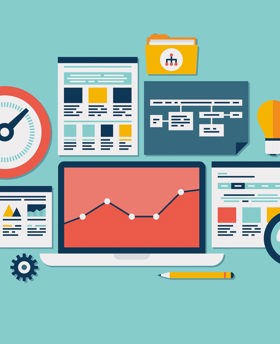 illustration av strategisk planering